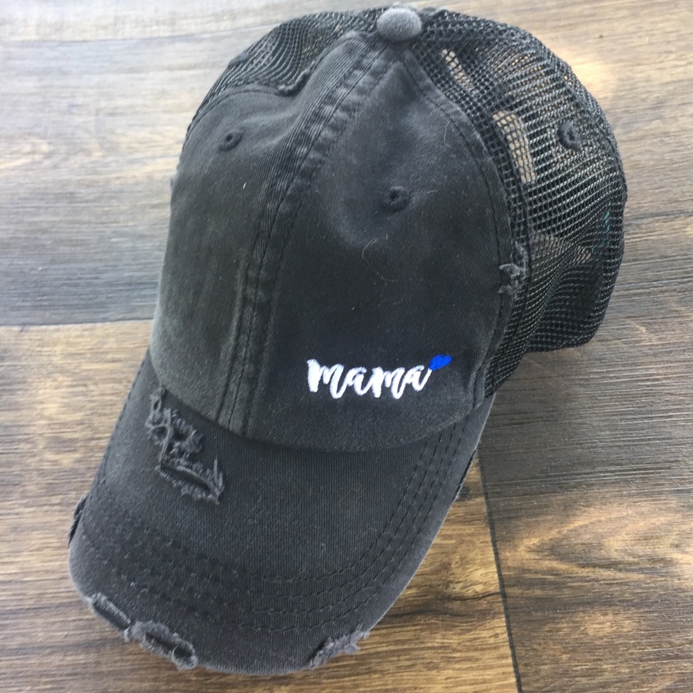 Offset Mama High Ponytail Hat